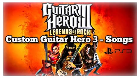 all gh3 songs|guitar hero 3 boss songs.